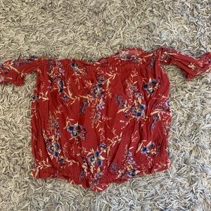 American Eagle off the shoulder top